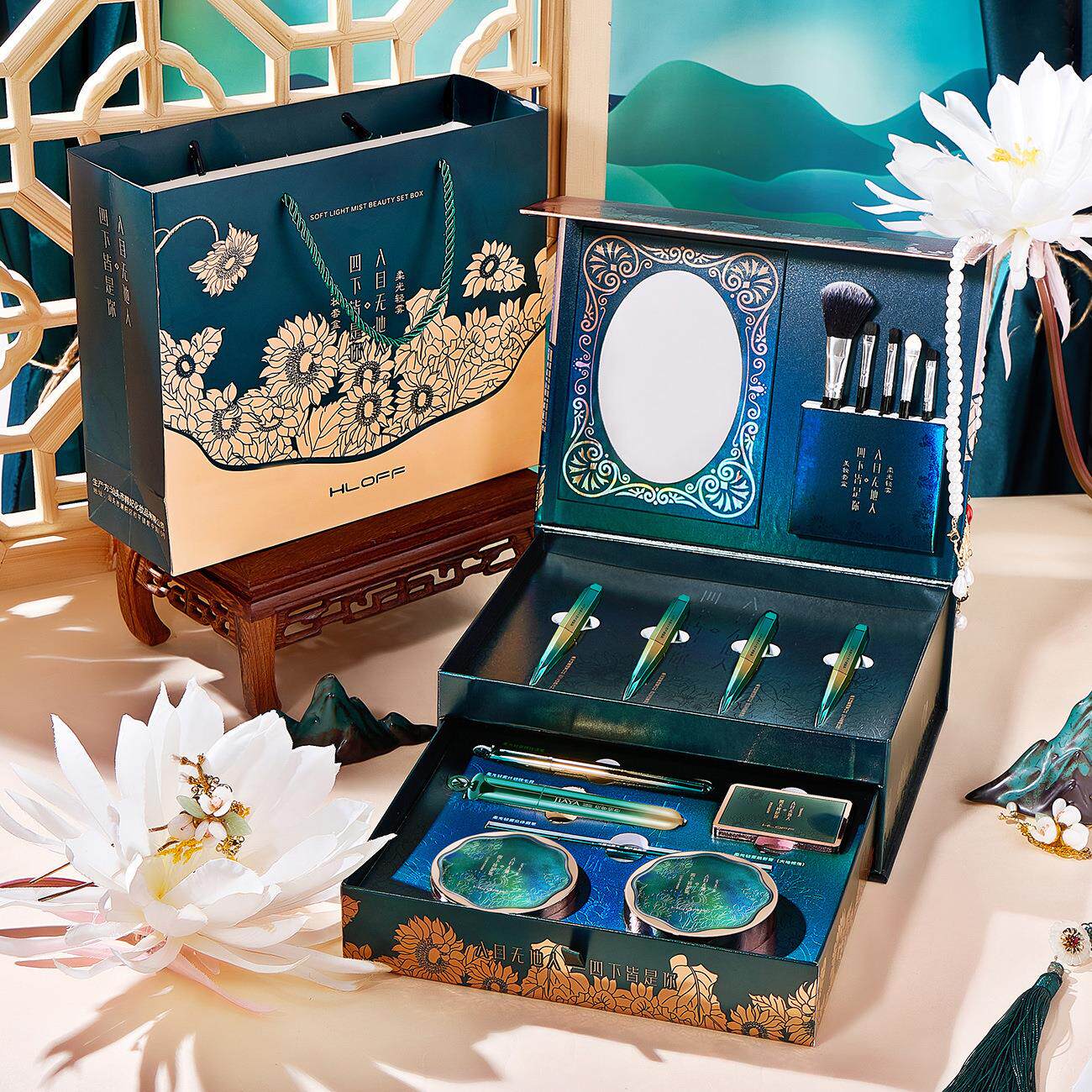 化妆品套组正品全套彩妆正品美妆礼盒送女友老婆生日礼物过年生日