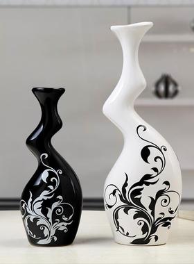 简约现代时尚抽象艺术家居装饰品客厅酒柜礼品花瓶室内摆件玄关