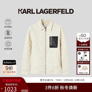 棉服老佛爷男装 新款 LAGERFELD卡尔拉格斐2024冬季 KARL