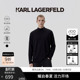 25春季 棉 新款 半高领设计师款 T恤男老佛爷 KARL 长袖 LAGERFELD