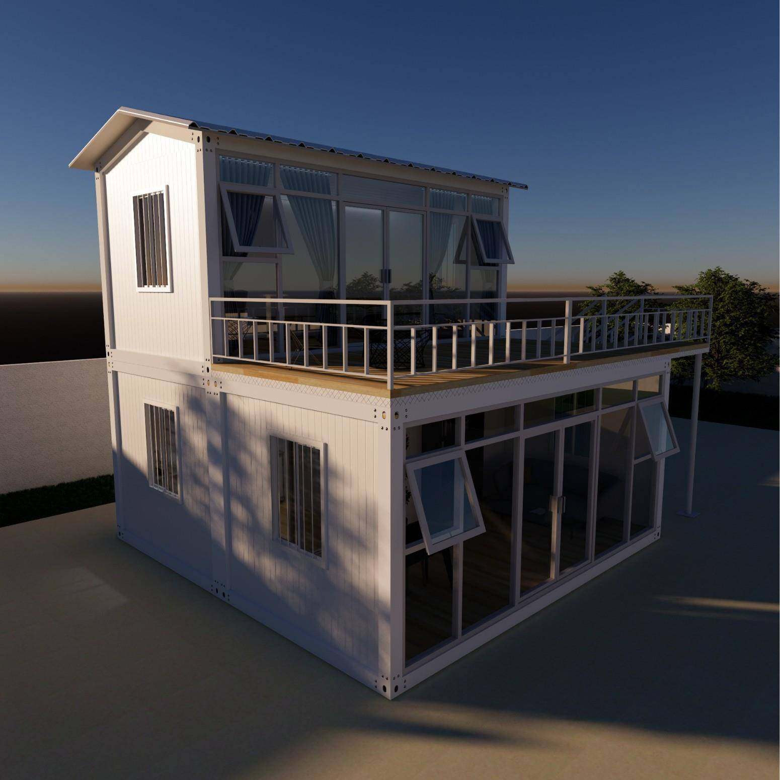 厂家直销彩钢板房定制落地窗小别墅轻钢别墅可移动民宿快装房,基础建材,轻钢别墅,淘宝优惠券,粉丝福利购,淘宝优惠卷