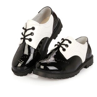 男童春款皮鞋2020儿童表演出鞋6花童鞋学生7黑色8加绒礼仪8鞋校鞋