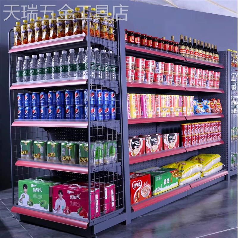 洞洞板货架单双面工具展示架文具饰品手机配件挂架便利店超市货架
