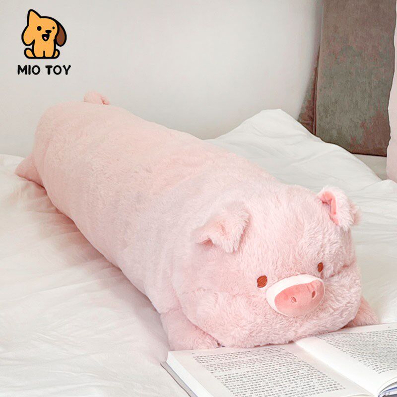 猪猪长条抱枕毛绒玩具玩偶睡觉专用E女生大号可爱孕妇床上抱睡公