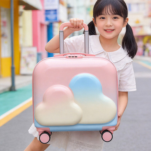 行李箱20寸2026新款加厚儿童拉杆箱糖果色密码锁万向静音轮登机箱