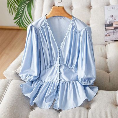 厂家直销领衬衫女夏季新款设计