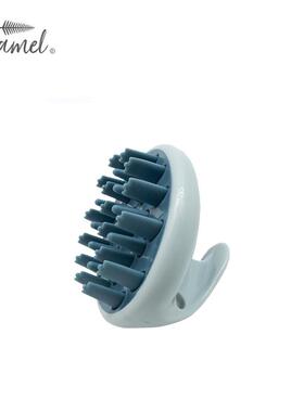 KRRAMEL蓝色洗头刷头部按摩刷器刷女士洗头梳男士硅胶抓头器