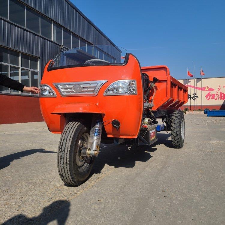 程工三轮车 8吨农用拉粮食工程工工地运货物输自卸矿用程218三轮