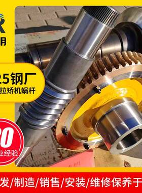 A225钢厂连铸机拉矫机蜗杆001非标涡轮蜗杆配套各类非标蜗轮