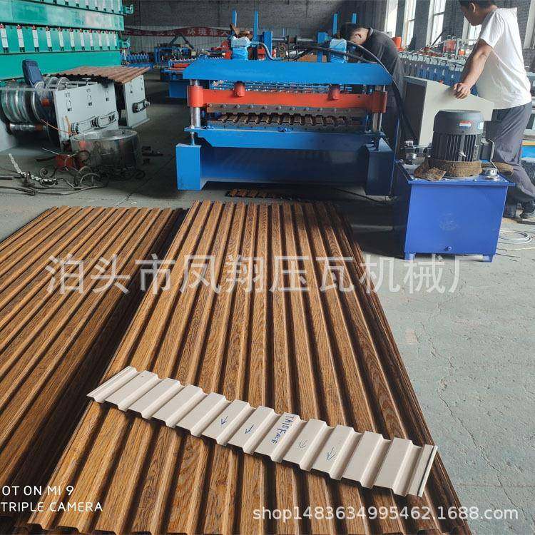 全自动卷帘门成型机抗风卷帘们压瓦机冷弯成型压瓦机出厂价格