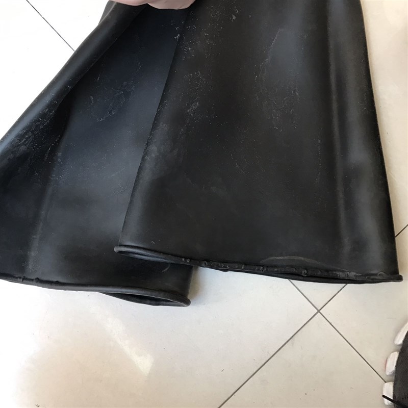 喷砂手套 加大加长加厚防滑颗粒橡胶手套大袖口手套