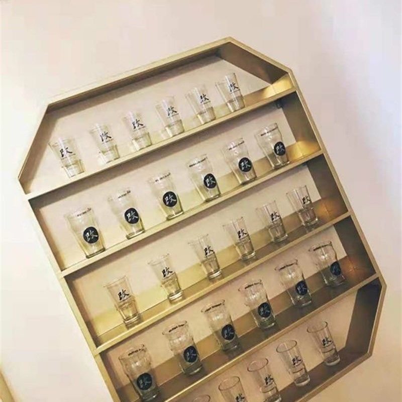 美甲架子壁挂美甲店墙架展示架铁艺个性艺术大方摆放甲油胶置物架