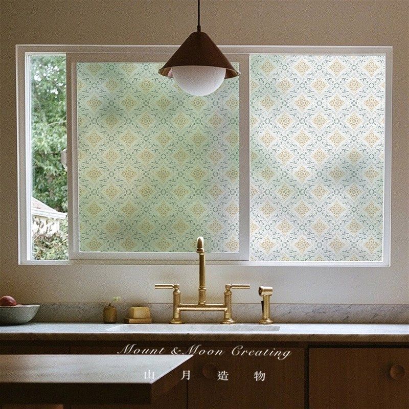 法式玻璃贴纸静电卫生间防窥淋浴房透光不透明窗户防走光磨砂贴纸,家居饰品,玻璃膜/贴,淘宝优惠券,粉丝福利购,淘宝优惠卷