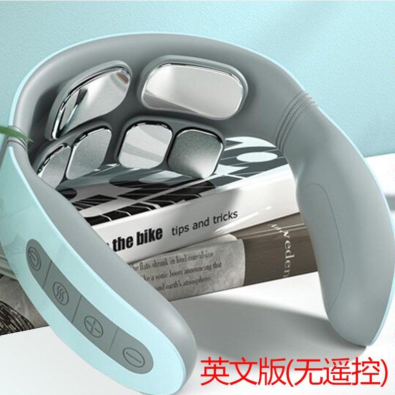 按摩仪肩a颈升级款仪六头电脉冲肩颈按摩器