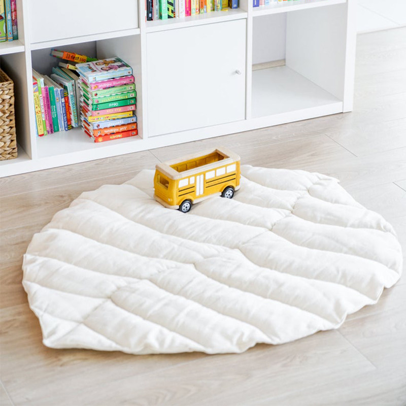 全棉帆布儿童帐篷地垫防滑防潮加厚环保无味垫子宝宝爬行垫地毯