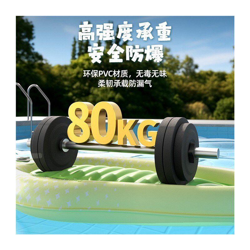 游泳圈儿童冲浪板水上漂浮玩具夏季玩水装备泳池乐园充气艇充气垫