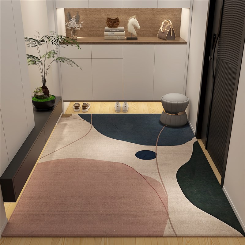 入户地垫2024新款进门高级感加厚防滑家用脚垫子门口玄关耐脏地毯