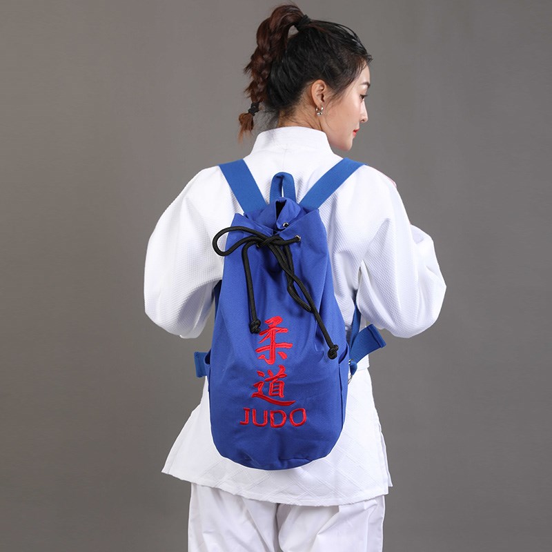 柔道服双肩包定制印log护具包训练用品包道服道包柔道服书包