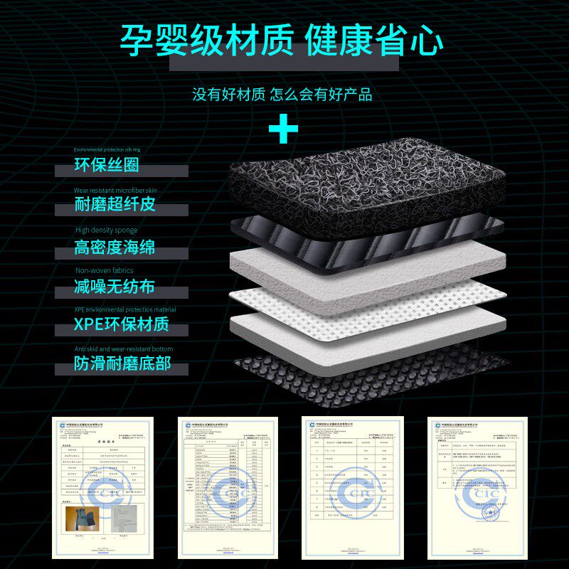汽车主驾驶脚垫单片耐磨全包围地毯式单个防滑驾驶室座位丝圈