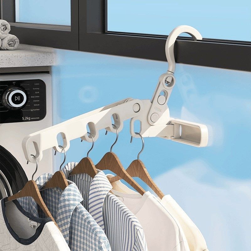 【下单立减50】便携衣架可折叠晒衣旅行出差晾衣架挂衣架免打孔,家装主材,其它,淘宝优惠券,粉丝福利购,淘宝优惠卷