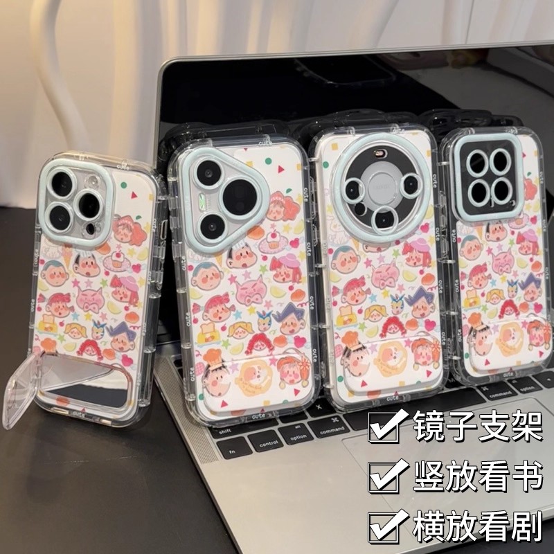 涂鸦小新适用苹果17PRO手机壳IPHONE15promax14plus13华为mate60pura70荣耀400magic7奶油羽纱nova12ultra