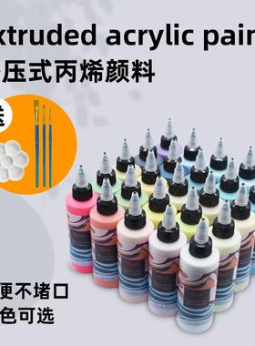 Neroli 丙烯颜料套装挤压式防水防晒不掉色儿童环保绘画颜料美术