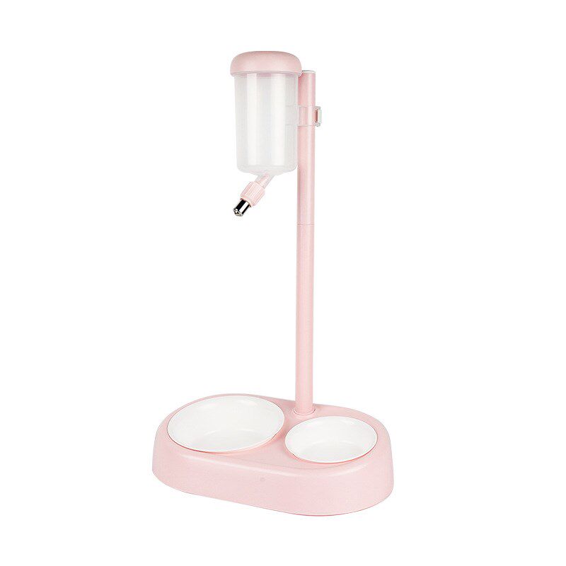 宠物饮水器可升降狗狗碗水盆喂水器牢固挂式自动喂水不湿嘴水盆