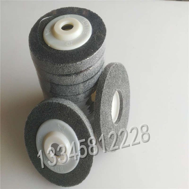 白鸽灰色角向尼龙轮100不锈钢抛光打磨片纤维轮角磨片拉丝轮磨轮