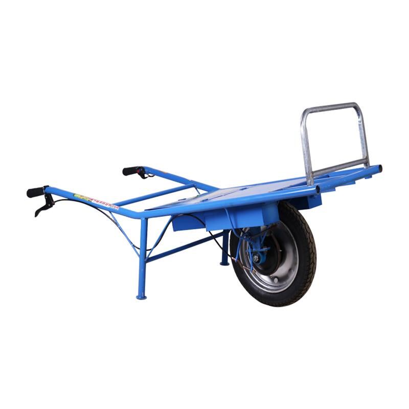 电动鸡公车锂电池农用独轮手推车果园运输800瓦爬山虎批包