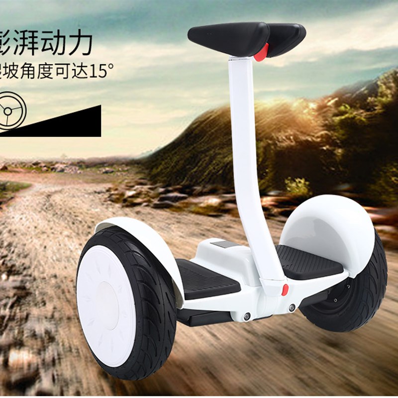 迷你平衡车54V两轮儿童体感代步车双轮10吋大轮扭扭电动车36V发光