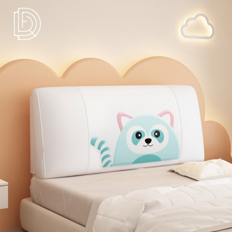 西皮床头软包靠背双人榻榻米靠背儿童印花大靠背床上靠枕粘贴靠背,居家布艺,床头靠垫,淘宝优惠券,粉丝福利购,淘宝优惠卷