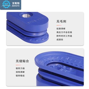 SAOB-30*60  40*80  55*110 70*140施迈茨真空吸盘橡胶G1/8G1/4