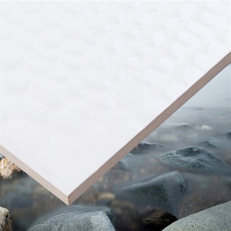 卫生间瓷砖 300 450墙砖 厨房浴室防滑地砖 黑白皮纹纯色釉面砖