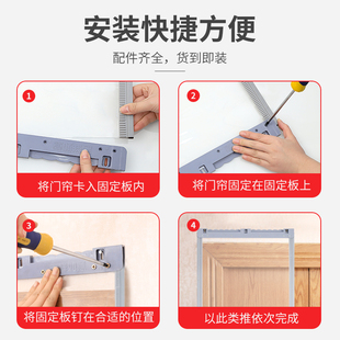 定制奶茶店空调透明自吸门帘后厨隔断窗水果茶咖啡店操作间遮挡帘