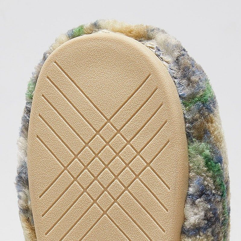 高级感家居室内棉拖鞋女冬季毛绒保暖家用地板软底静音男情侣厚底