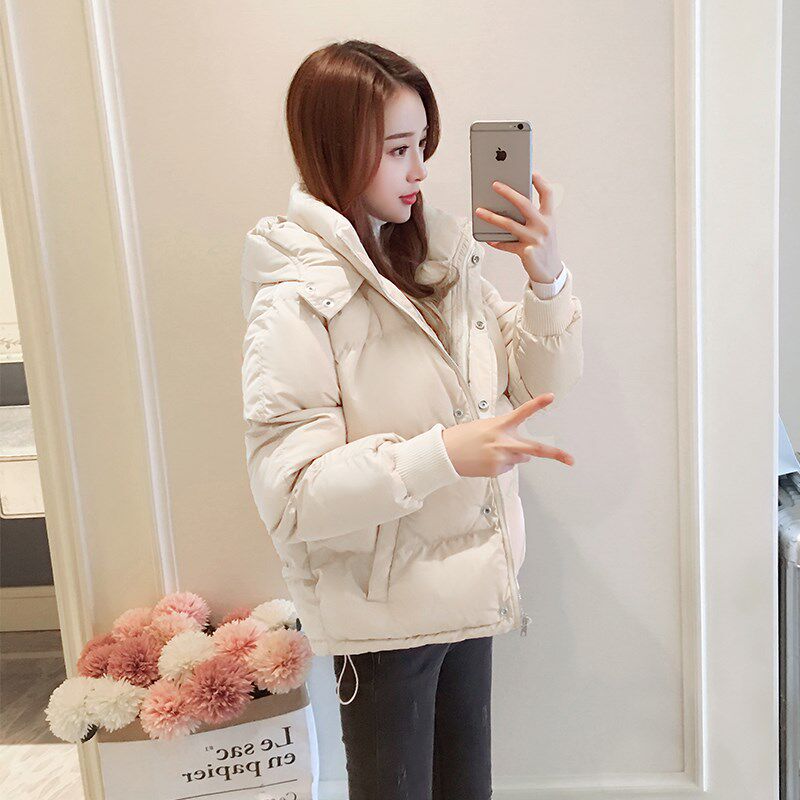 羽绒棉服女2f024冬季新款韩版宽松小个子加厚保暖短款棉袄面包服
