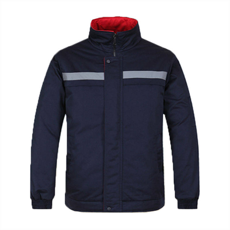 工作服棉服男劳保服户外劳动工作服棉衣定制加厚保暖工厂棉袄冬季