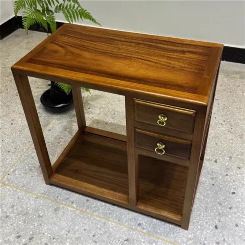 南美胡桃木平面烧水茶水柜餐边柜储物简约新中式卯榫简约柜子整装,商业/办公家具,办公茶水柜,淘宝优惠券,粉丝福利购,淘宝优惠卷