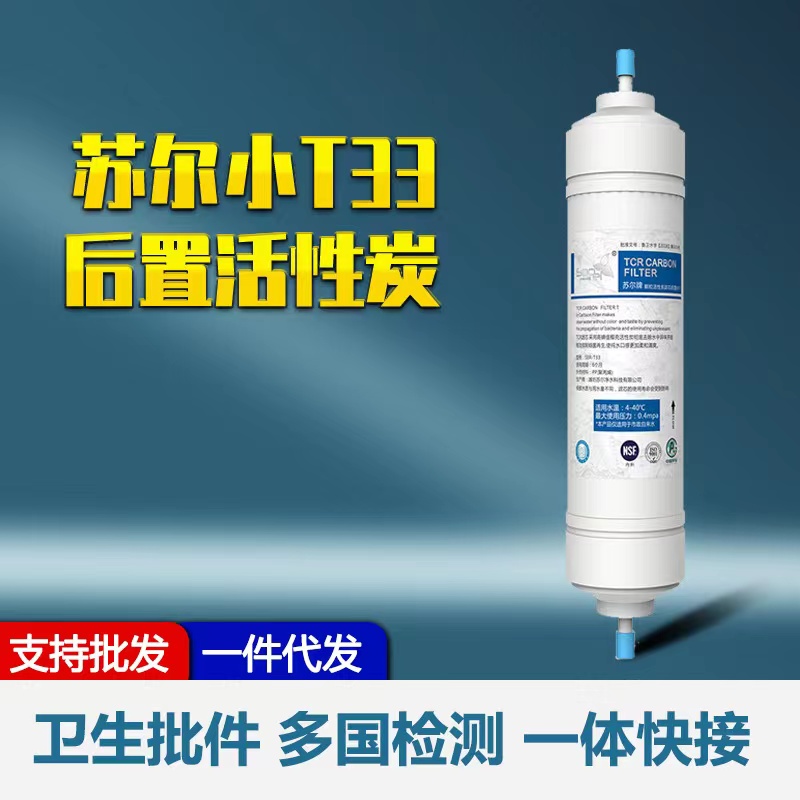 家用苏尔韩式2分快接小T3310寸快接滤芯家用直饮水机过滤器配件