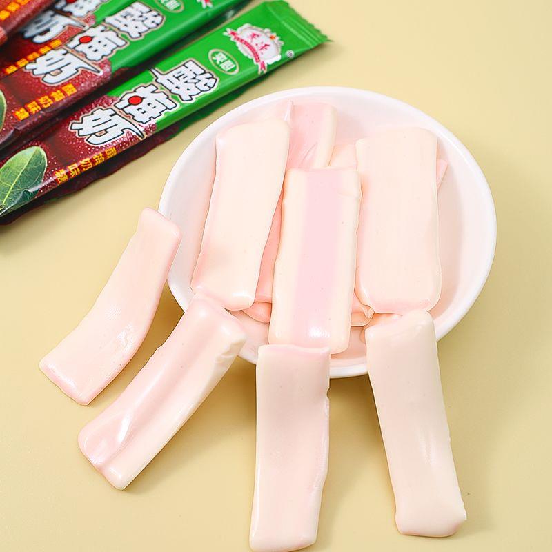 酸梅奶软糖话梅糖果老式零食小吃8090后怀旧办公室休闲食品