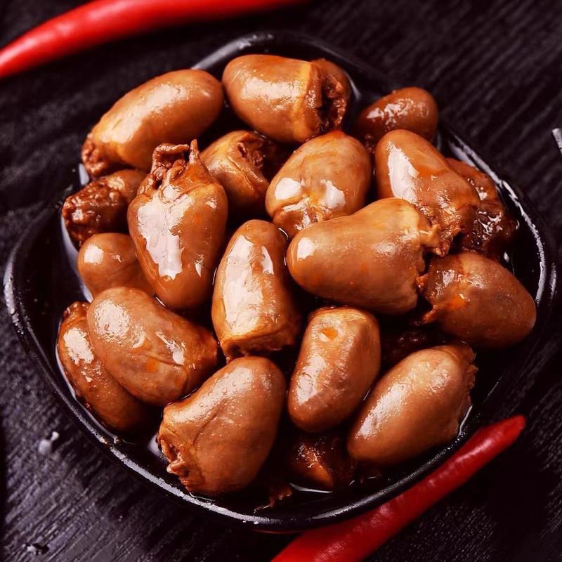 可乐基卤鸡心香辣鸡心烧烤味鸡肉零食麻辣鸡心卤味熟食即食整盒装