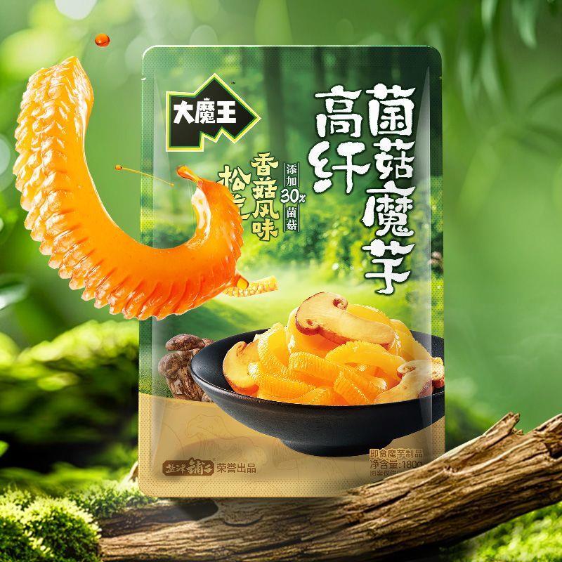 盐津铺子大魔王高纤菌菇魔