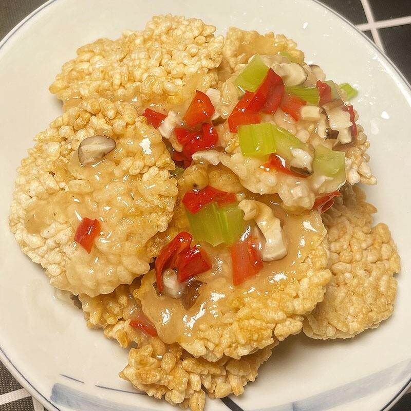 新品柴火小圆锅巴安徽特产