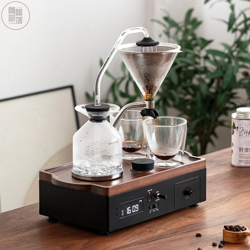 推荐Barisieur 双杯闹钟自动咖啡茶吧机滴漏咖啡机定时泡茶机创意