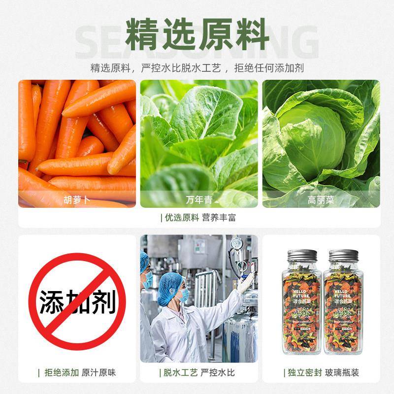 新品混合脱水蔬菜包泡面速食葱花胡萝卜干万年青菜香菜干葱方便面