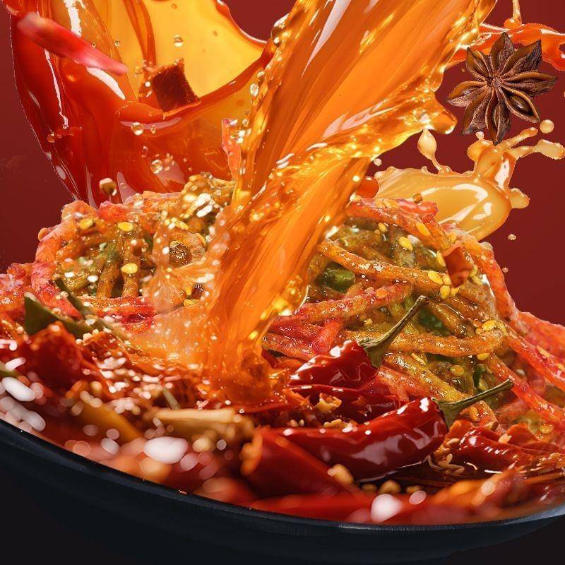 辣夫人 红绿丝辣条8090怀旧小时候的回忆童年回忆麻辣辣丝小零食