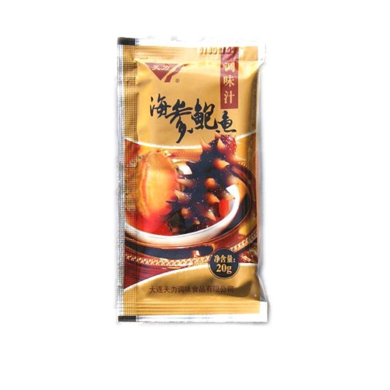 大连鲍汁20克5袋包邮即食海参鲍鱼浇汁蘸料调料海参捞饭调味