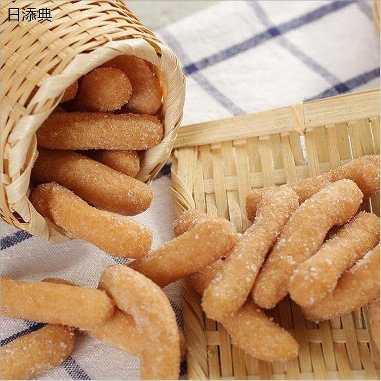 潮汕特产香脆糯米酥江米条糕点点心兰花根芝兰根小时候的零食小吃