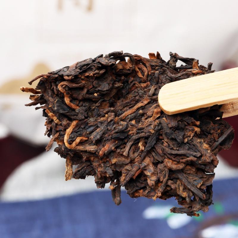 2017年舍*得普洱茶熟茶云南红茶勐海七子饼普洱茶饼茶叶