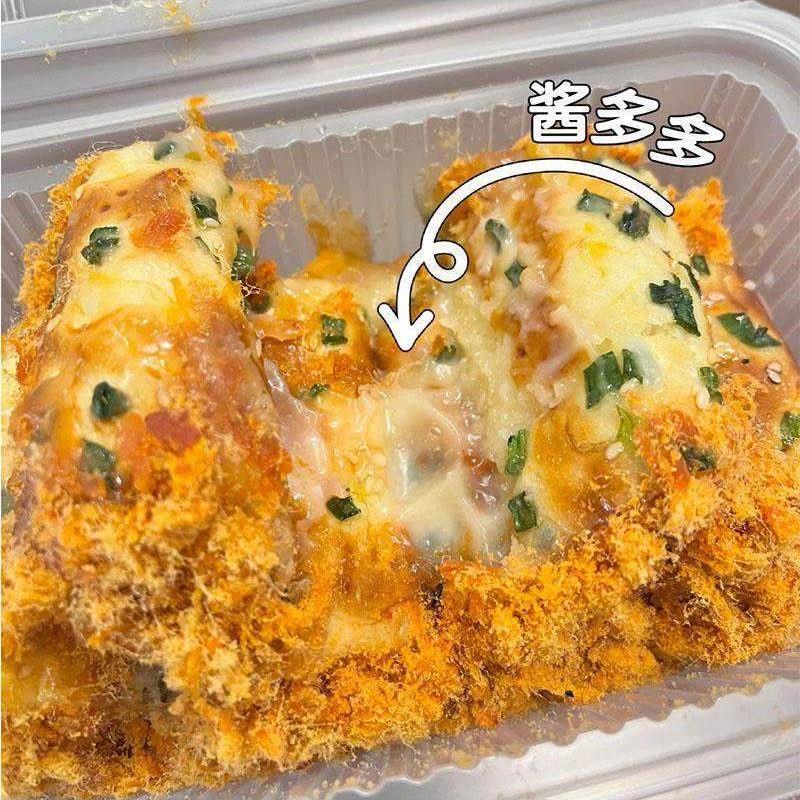 老式酱多多鑫香松味奶酪棒图片